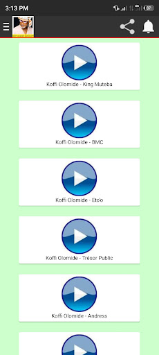 Koffi Olomide Songs Screenshot 1 - AppWisp.com
