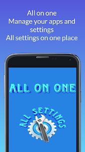 All settings - app
