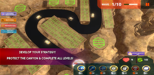 Canyon Attack TD Screen 2