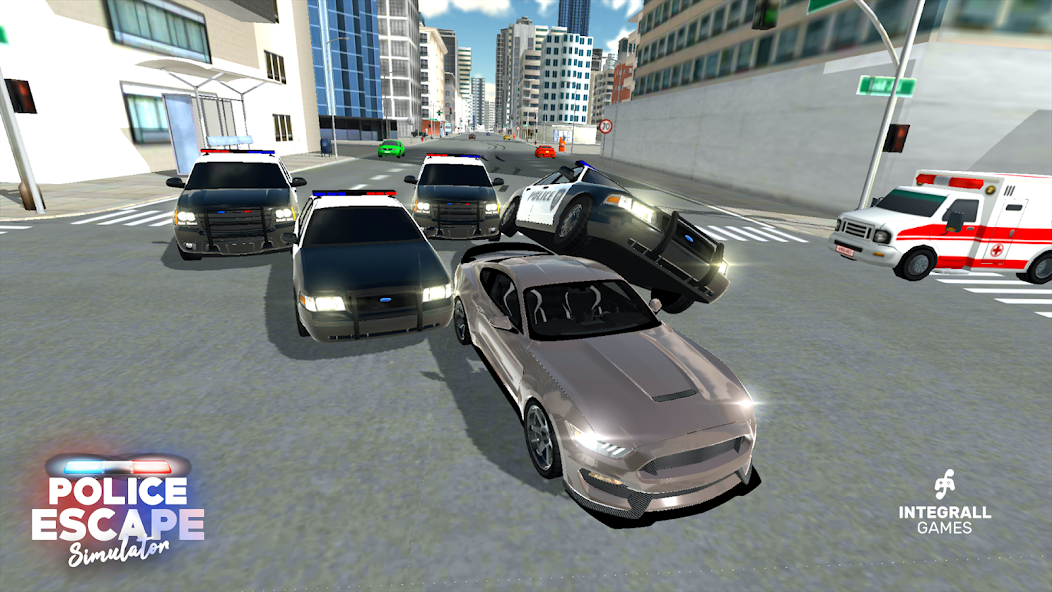 Police Escape Simulator 0.8 APK + Mod (Unlimited money / Unlimited) for Android