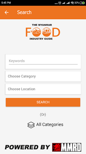 FoodIndustry Directory Screen 2