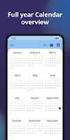 screenshot of Calendar: Daily Agenda Planner