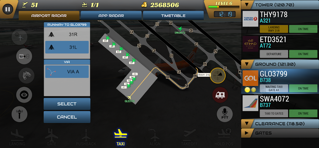 Unmatched Air Traffic Control 2022.17.3 APK + Мод (Unlimited money) за Android