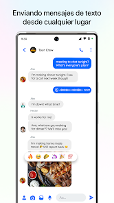 Captura 17 Tema Messenger : Chat de SMS android