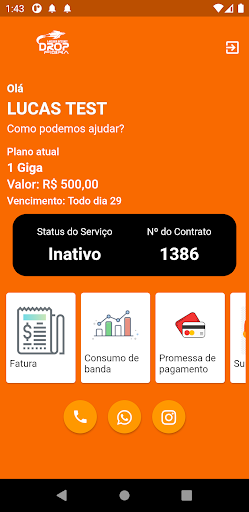 Drop Fibra Screen 2