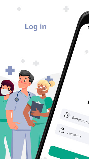 Android application Commuio Health screenshort