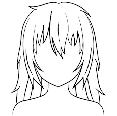 アニメの髪を段階的に描く方法のおすすめ画像4