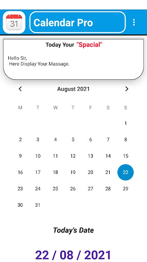 Calendar Pro - Keep Notify Screen 3