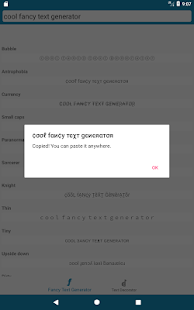 Cool Fonts - Font Generator Screenshot