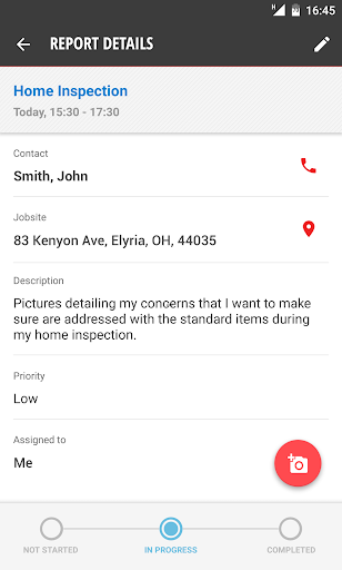 RIDGID Connect Screen 2