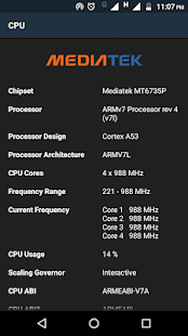 اسکرین شات CPU Identifier Pro