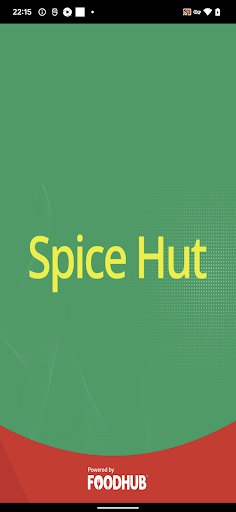 Android application Spice Hut screenshort