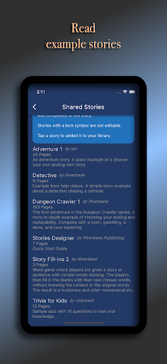 Stories Designer Screen 3