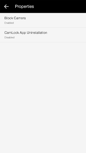 CamLock Sentry Screen 3