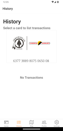Arrowhead Gas Bar Rewards Screen 3