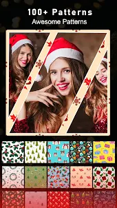 Christmas Photo Collage Frames