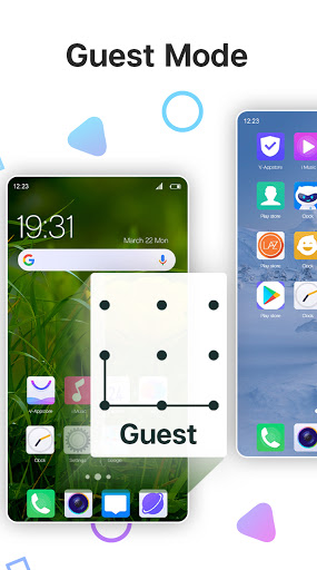 Android application Phone Dual Space screenshort