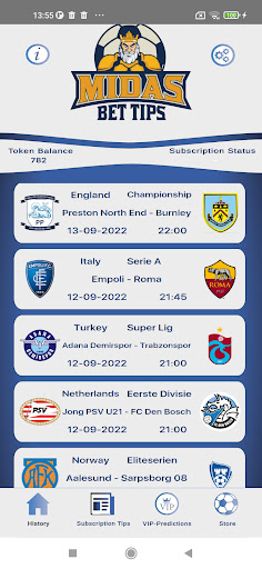 Midas Bet Tips Screen 2