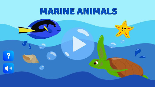 Android application Coloring - Sea Animals screenshort