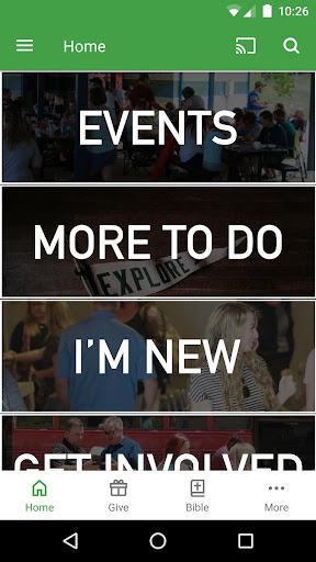 Android application Freedom Church OSB screenshort