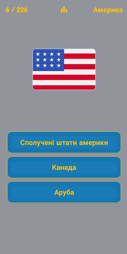 Прапори країн - Українською Screen 2