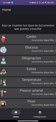 Android application Loyalty Healthcare screenshort