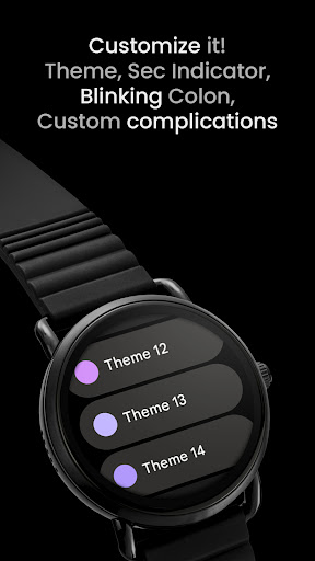 OS 3 Digital: Watch face Screen 3