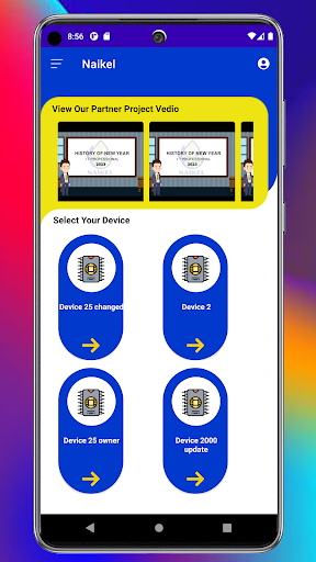 Android application Naikel screenshort