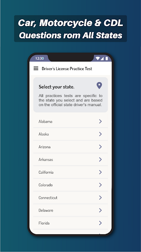 Drivers License Practice Pro Screen 2