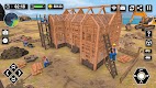 screenshot of Wood House Construction Game