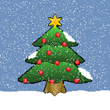 Snowy Christmas Countdown icon