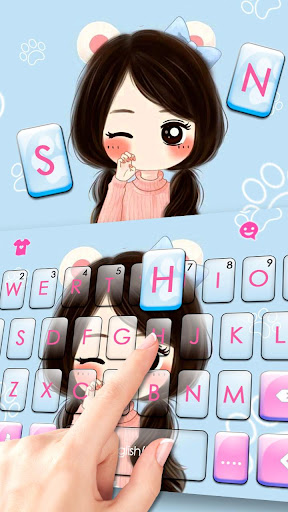 Kitty Girl Theme Screen 2
