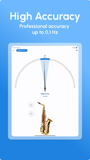 Screenshot of Saxophone Tuner - LikeTones