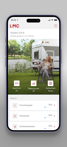 Android application LMC HOME screenshort