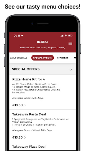 Basilico Oranmore Screen 3