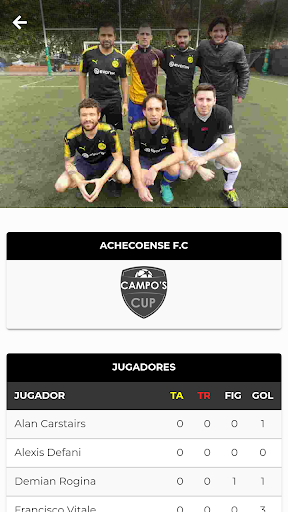 CAMPOS CUP Screen 2