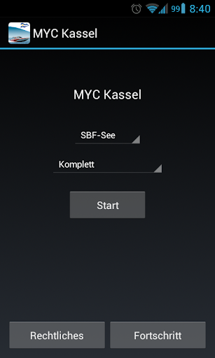 Android application MYC Kassel screenshort
