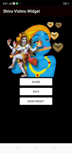 Android application Shiva Vishnu Widget screenshort