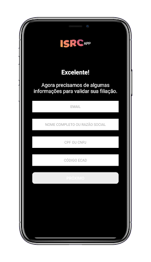 ISRC App Screen 3
