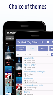 TK Music Tag Editor -Complete- Captura de pantalla