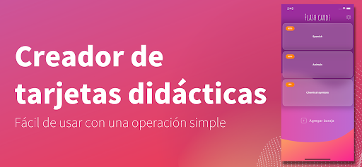 Vista previa de la aplicación