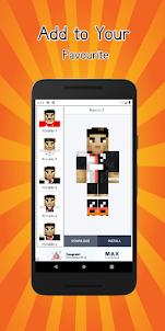 Skin Ronaldo pour Minecraft PE