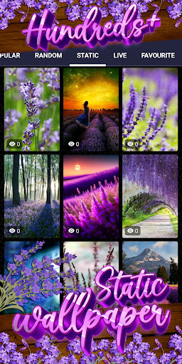 lavender wallpaper Screen 3