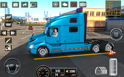 Real Truck Parking Truck Drive