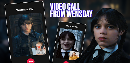 Wednesday 2 Addams Fake Call