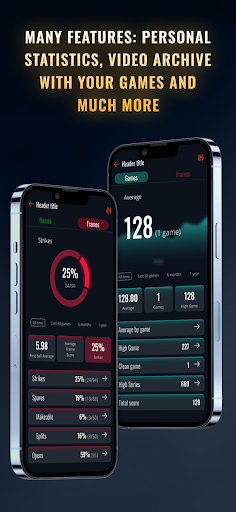 TenPinCam. Live Bowling App Screen 2