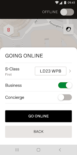 Wheely for Chauffeurs Screen 3