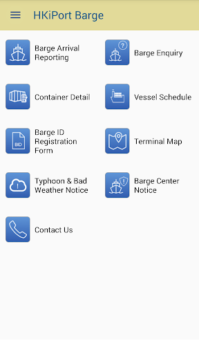 Android application HKiPort Barge screenshort