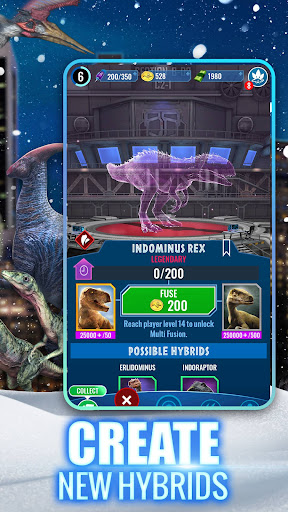 لعبه Jurassic World Alive apk مهكر2