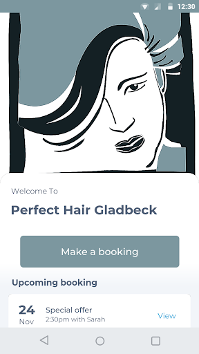 Android application Perfect Hair Gladbeck screenshort